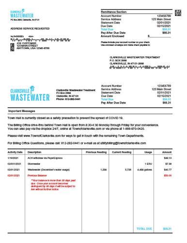 jeffersonville wastewater bill pay